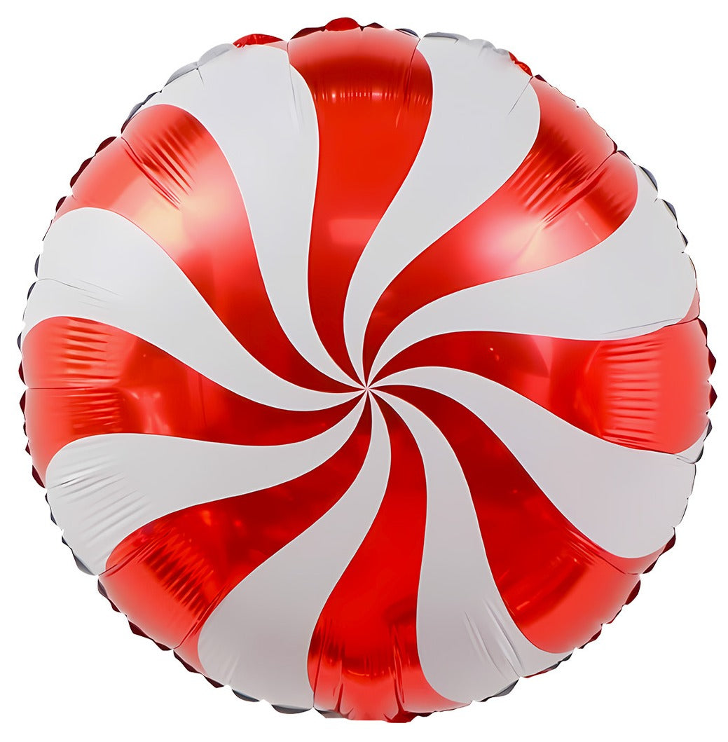 18" Peppermint Candy Foil Balloon