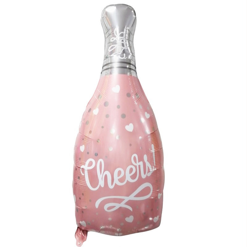 Champagne Bottle Foil Balloon