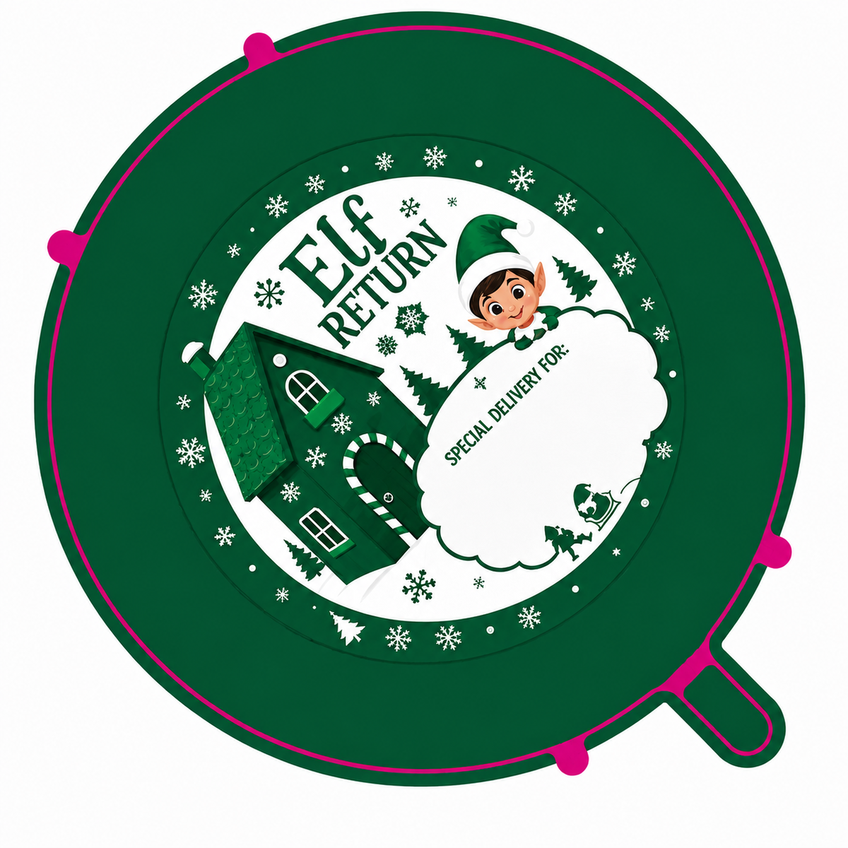 DIY Elf Returns Balloon